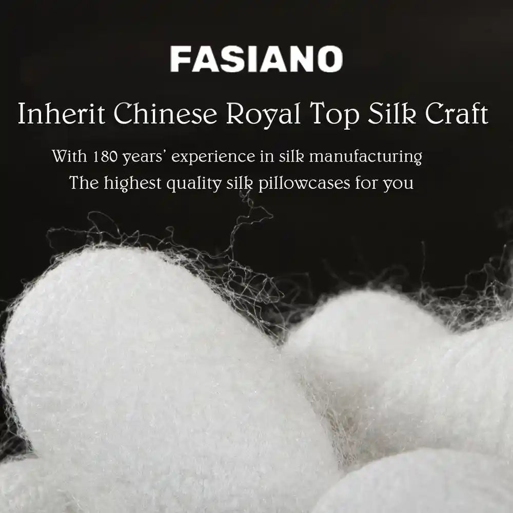 Mulberry Silk Pillowcase with Zippered Closure bedding essential by Fasiano