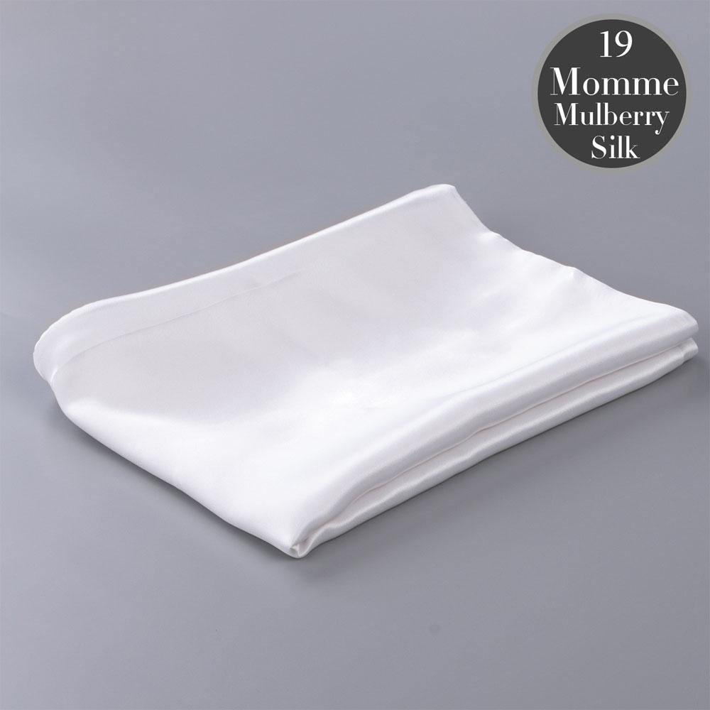 Mulberry Silk Pillowcase with Zippered Closure detail view by Fasiano