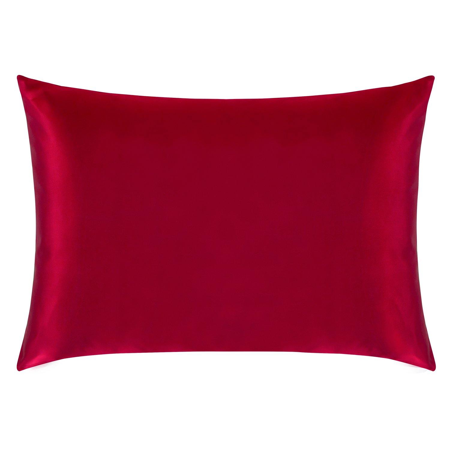 Mulberry Silk Pillowcase with Zippered Closure detail view by Fasiano