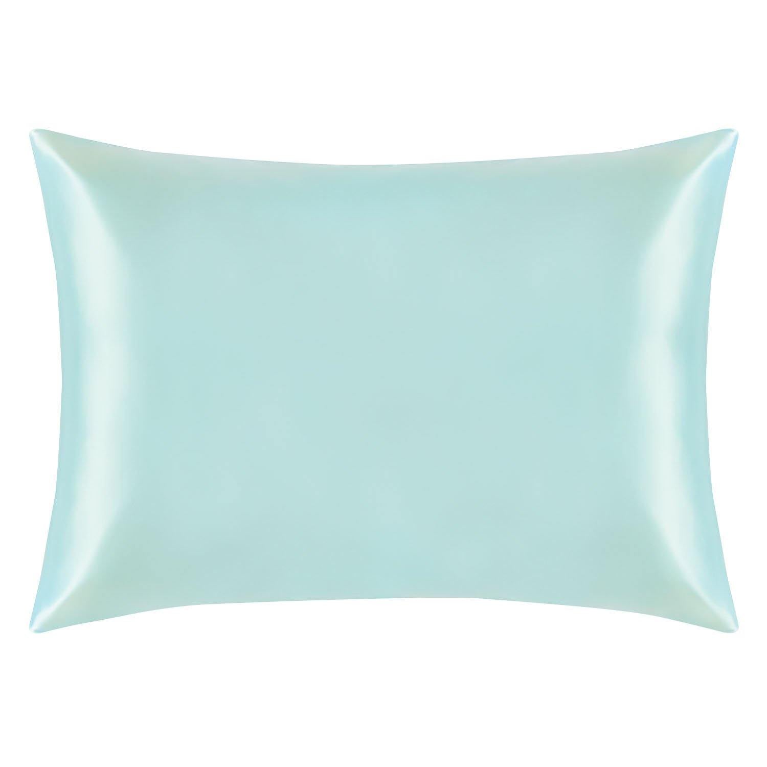 Mulberry Silk Pillowcase with Zippered Closure size and color view by Fasiano