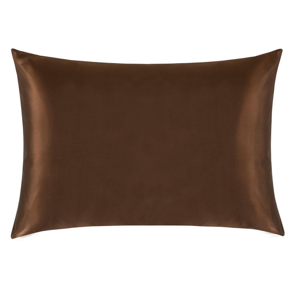 Mulberry Silk Pillowcase with Zippered Closure texture view by Fasiano