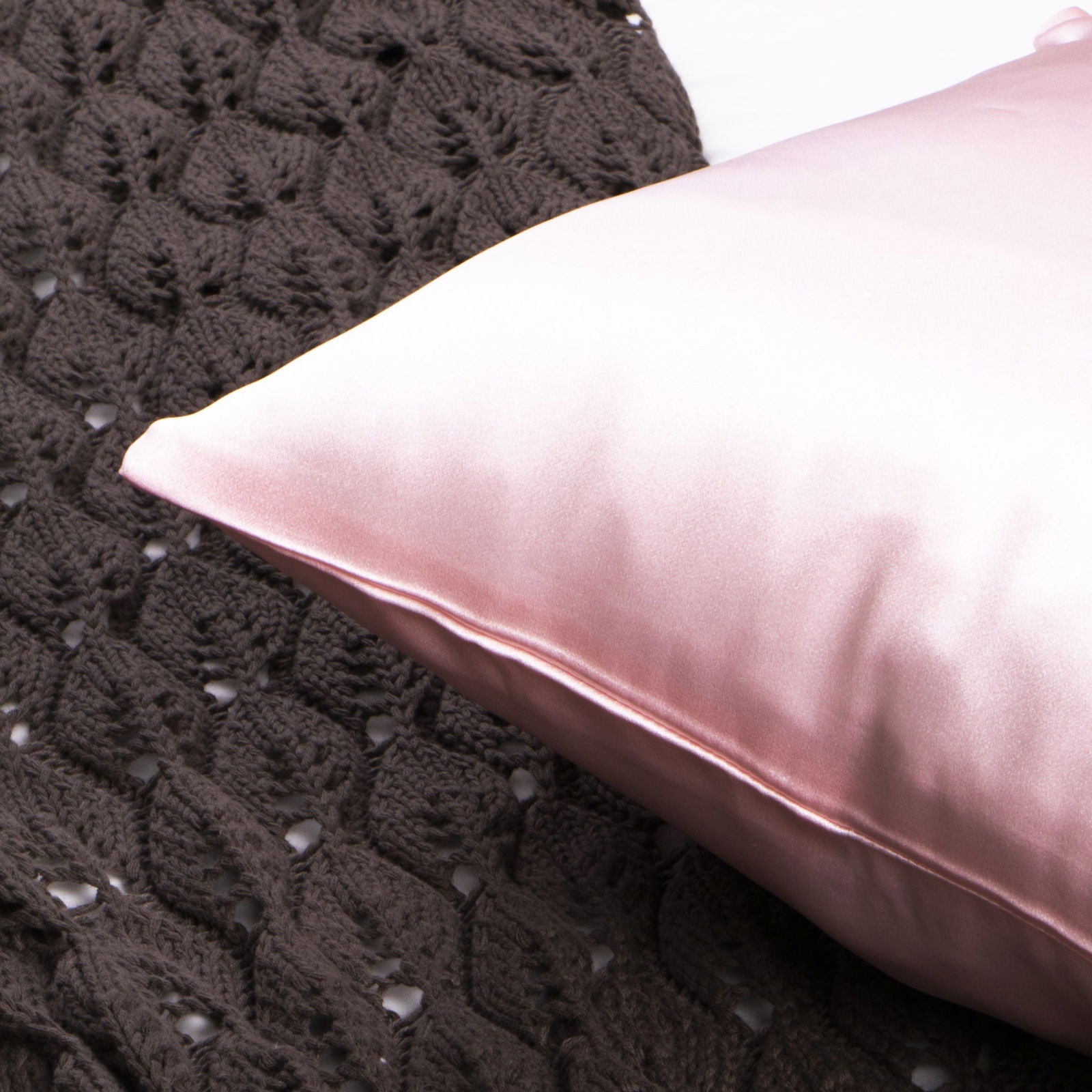 Mulberry Silk Toddler Pillowcase for Hair and Skin texture view by Fasiano