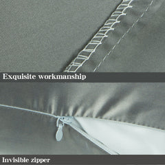 Silky Satin Pillowcases - Soft, Smooth & Luxurious size and color view by Fasiano