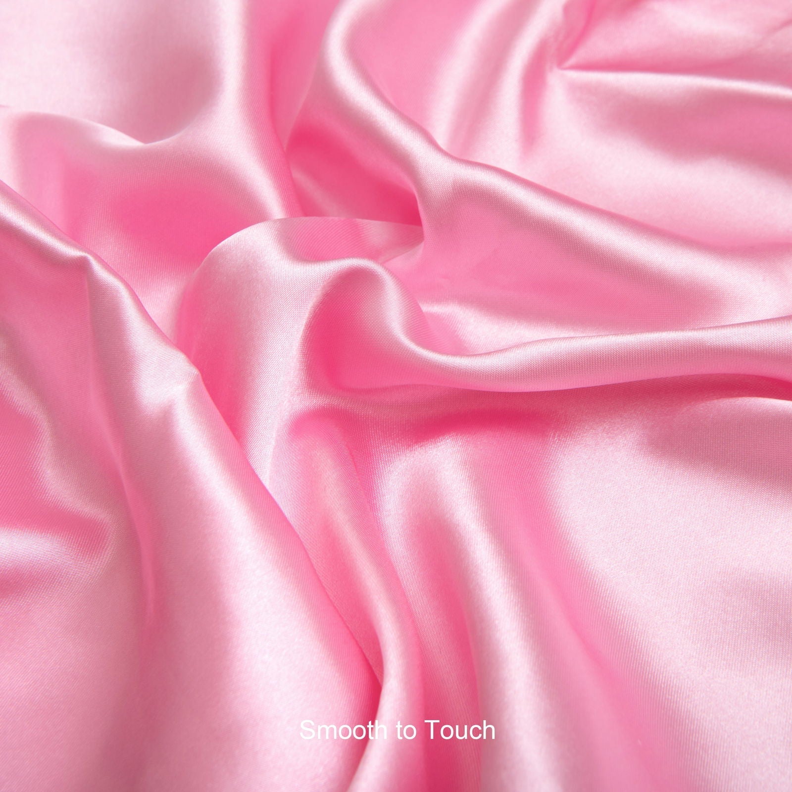 Solid Color Satin Toddler Fitted Sheet texture view by Fasiano