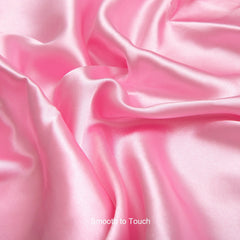 Solid Color Satin Toddler Fitted Sheet texture view by Fasiano