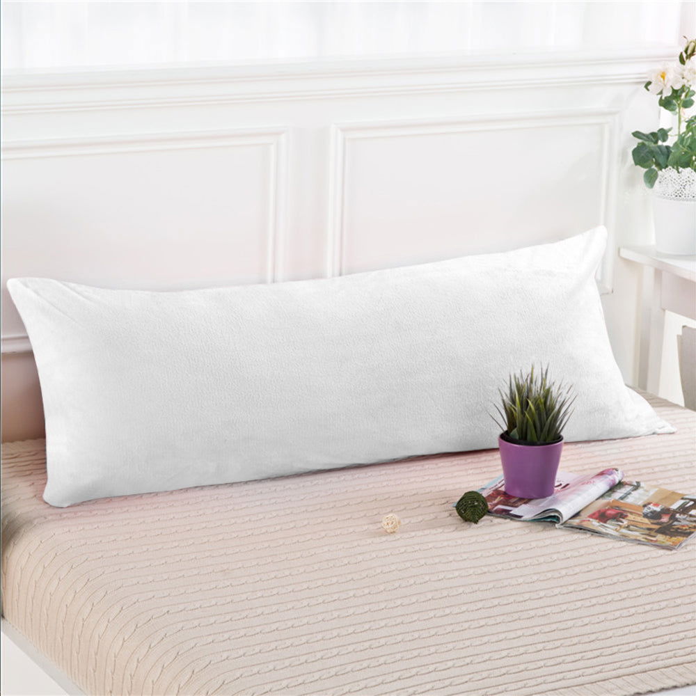 Zippered Velvet Body Pillow Cover detail view by Fasiano