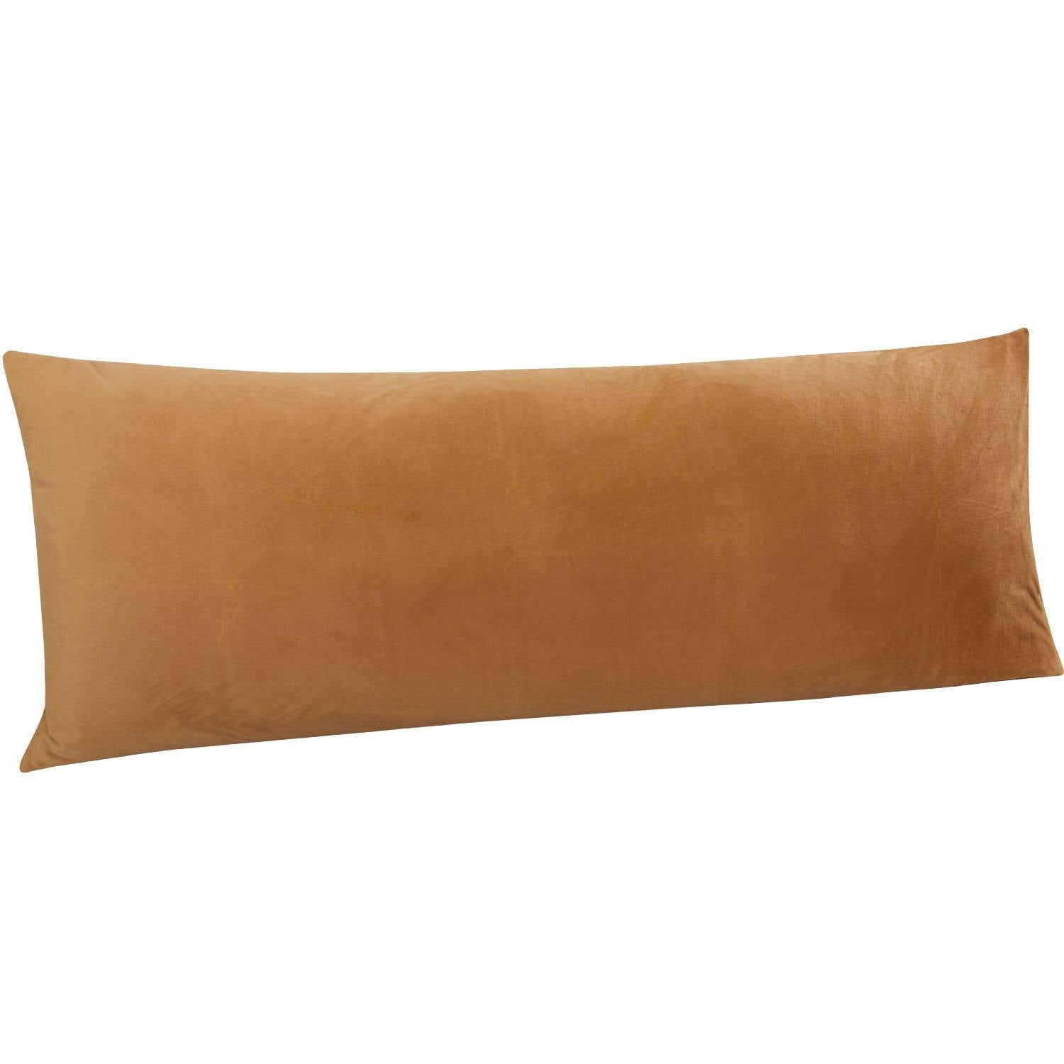 Zippered Velvet Body Pillow Cover detail view by Fasiano